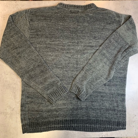 Vintage Hunt Club Crewneck Argyle  Knitted Sweater, Size L - Picture 2 of 5